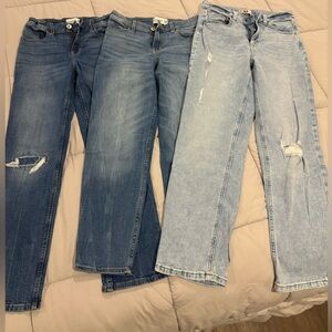 Girls size 14 Denim Jean Lot